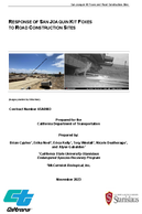 Response of San Joaquin Kit Foxes to Road Construction Project Sites Mitigation Strategies to Minimize Project Delays and Impacts