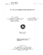 VHF Data Link Communication Characteristics