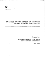 Analysis of the impact of changes to the Wright amendment