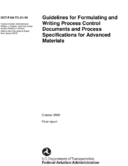 Guidelines for Formulating and Writing Process Control Documents and Process Specifications for Advanced Materials