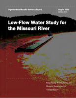 LowFlow Water Study for the Missouri River