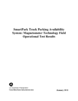 SmartPark Truck Parking Availability System Magnetometer Technology Field Operational Test Results