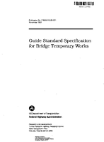 Guide Standard Specification for Bridge Temporary Works