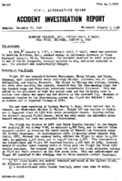 Investigation of Aircraft Accident AMERICAN AIRLINES TULSA OKLAHOMA 19570106