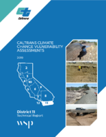 Caltrans Climate Change Vulnerability Assessments District 11