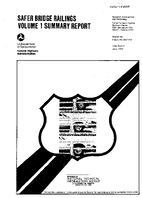 Safer Bridge Railings Volume I Summary Report