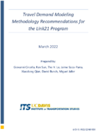 Travel Demand Modeling Methodology Recommendations for the Link21 Program