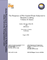 The Response of PileGuided Floats Subjected to Dynamic Loading  Volume II Annex