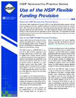 HSIP Noteworthy Practice Series Use of the HSIP Flexible Funding Provision