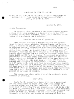 Interstate Commerce Commision Report of the Accident  Investigation Occuring on the PERE MARQUETTE RAILWAY RIVERDALE MI