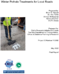 Winter Pothole Treatments for Local Roads