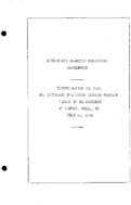 Interstate Commerce Commision Report of the Accident  Investigation Occuring on the ST LOUISSAN FRANCISCO RAILWAY LAWTON OK