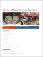 Behavior and Repair of Corroded Steel HPiles