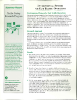 Environmental Sensors for Safe Traffic Operations Summary Report