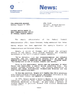 Chicago Native Named to Head Communications Office of Federal Transit Agency