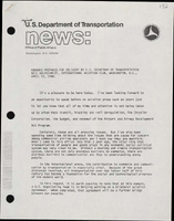 Remarks Prepared for Delivery by US Secretary of Transportation Neil Goldschmidt International Aviation Club