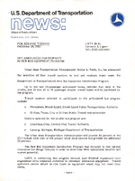 DOT Announces Participants in New Bus Equipment Program