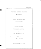 Interstate Commerce Commision Report of the Accident  Investigation Occuring on the PENNSYLVANIA RAILROAD NEW BRUNSWICK NJ