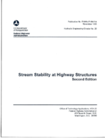 Stream stability at highway structures