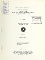 PRT Impact Study PrePRT Phase Volume III Frequency Tabulations from Four TransportationRelated Surveys