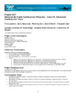 National Jet Fuels Combustion Program  Area 3  Advanced Combustion Tests