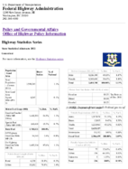 Highway Statistics Series State Statistical Abstracts 2012  Connecticut