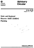 AC 007B State and Regional Disaster Airlift Sarda Planning