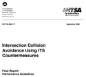 Intersection Collision Avoidance System Performance Guidelines