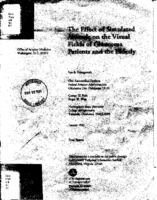The Effect of Simulated Altitude on the Visual Fields of Glaucoma Patients and the Elderly