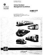 Critical Incident Management Guidelines