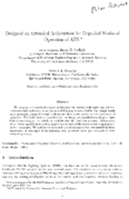 Design of an Extended Architecture for Degraded Modes of Operation of AHS