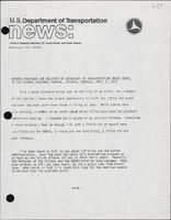 Remarks Prepared for Delivery by Secretary of Transportation Brock Adams to the Federal Regional Council