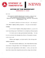 Under Secretary of Transportation James M Beggs NovemberDecember 1969