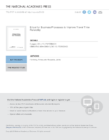 Etool for Business Processes to Improve Travel Time Reliability