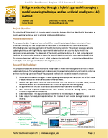 Bridge Monitoring Through a Hybrid Approach Leveraging a Modal Updating Technique and an Artificial Intelligence AI Method Research Brief