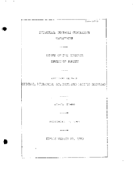 Interstate Commerce Commision Report of the Accident  Investigation Occuring on the CHICAGO MILWAUKEE ST PAUL AND PACIFIC RAILROAD AVERY IDAHO