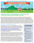 Successes in Stewardship  20182020 in Review Key Takeaways for Accelerating Project Delivery and Improving Environmental Outcomes