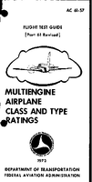AC 6157 Flight Test Guide  Multiengine Airplane Class and Type Ratings