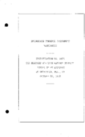 Interstate Commerce Commision Report of the Accident  Investigation Occuring on the SEABOARD AIR LINE RAILWAY DEERFIELD FL