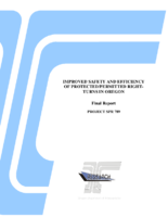 Improved Safety and Efficiency of ProtectedPermitted RightTurns in Oregon