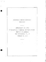 Interstate Commerce Commision Report of the Accident  Investigation Occuring on the LOUISVILLE AND NASHVILLE RAILROAD SPRINGFIELD KY