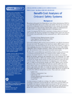 BenefitCost Analyses of Onboard Safety Systems
