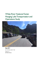White River National Forest Hanging Lake transportation and operations study
