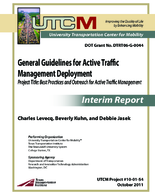 General guidelines for active traffic management deployment  interim report