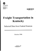 Freight Transportation in Kentucky Selected Data from Federal Sources