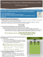 Calculating and Placing NonResidential Receptors NRRs Methodology Frontage