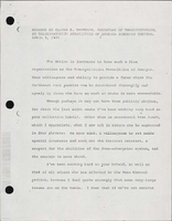 Remarks by Claude S Brinegar Secretary of Transportation at Transportation Association of America Luncheon Meeting