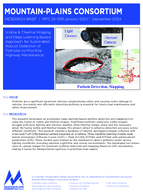 Visible  Thermal Imaging and Deep Learning Based Approach for Automated Robust Detection of Potholes to Prioritize Highway Maintenance Brief