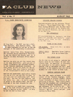 FA Club News August 1965
