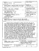 Land Use Impact of Improving Section Two of FarmtoMarket Road 157 in a Developing Area of Arlington Texas